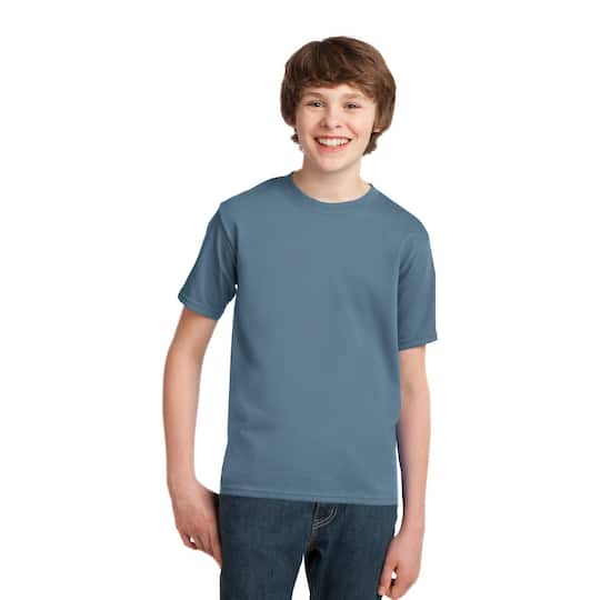 Port & Company® Stonewashed Youth Essential T-Shirt